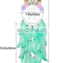 Cheap With Ligjt Items Amethyst Mini Hanging Sun Catchers Flamingo Mandalla Rounds Garden Wholesale Unicorn Dream Catcher thumbnail-4