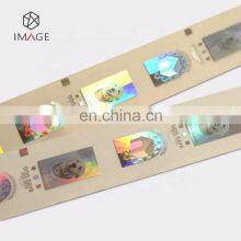 Голографические наклейки с термопереносом металлизированной фольги для целей безопасности thumbnail-2