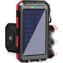 Solar Power Banks Large Capacity Phone Chargers Power Supply thumbnail-2
