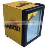 Hotel Use Portable Single Glass Door Counter Top Mini Drink Visi Cooler thumbnail-4