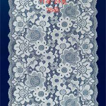 New Product Stretchy Lace Ribbon Elastic Trim Fabric With Floral Pattern for Bridal Wedding Decorations Sewing DIY Making and DIY Crafts thumbnail-4