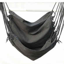 Black Color Strong and Durable Single Hanging Swing Chair With Stand thumbnail-2