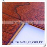 Embossed Elm Multilayer Engineered wood Flooring Red Color