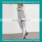 2015 New Arrival Summer Women Dresses For Mature Women Wear With High Vent From Direct Factory In China thumbnail-1