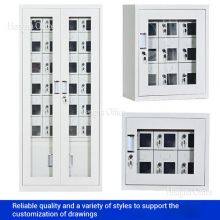 Taquilla de carga para teléfonos móviles con múltiples ranuras de carga y protección contra fugas | Almacenamiento seguro para centros comerciales y aeropuertos thumbnail-3