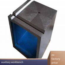 Cast Iron Square Box for Inspection, Measurement and Scribing, T-slot Auxiliary Heightening Square Tube Cushion Box for Cnc Machine Tools, Workbench thumbnail-3