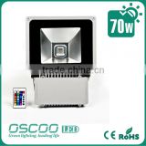 RGB 70W LED Flood Light Projetct Lamp Outdoor Waterproof + IR Remote Cotroller
