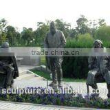 2016 New Outdoor Bronze Sculpture For Outdoor/Garden Decoration Statues Monument Meaningful Figure Sculpture thumbnail-3