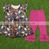 Wholesale In Bulk Kids Clothes 2016 Halloween Children Clothing Sets Kids Boutique Outfit thumbnail-2