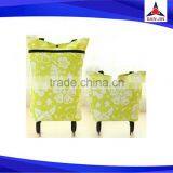 600D+PVC Oxford Fabric Foldable Shopping Trolley Bag With Wheels thumbnail-4
