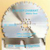 500mm Diamond Segmented Blade on Wall Saw for Sale