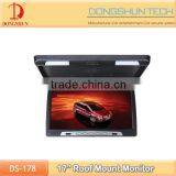 17 Inch Car Roof Monitor With Dual Input