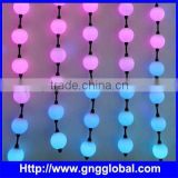 DMX hanging LED ball String Light,Stage Curtain Light,Colorful LED Ball