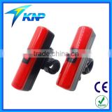 Red And Black Bicycle Light With Warning Function