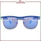 Laura Fairy Second Hand Fashion Unisex Plastic Blue Frame Myopia Sunglasses China thumbnail-2