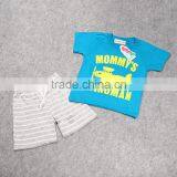 2016 Factory New Fashion Casual Child Clothes for 2 Pieces Summer Baby Boy Clothing Set Wholesale Kids Clothes (ulik-SC078) thumbnail-4