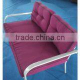 PVC Belt Sofa Set, Factory Direct Sales PVC Leather Sofa Set, Sofa Elastic Webbing Belt, Synthetic Leather Leisure Funiture, thumbnail-3