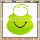 Waterproof Silicone Baby Bibs With Easily Rinse Clean & Air Dries Fast thumbnail-1