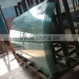 Radius above 1500mm Curved tempered glass(Alibaba Supplier Assessment&Onsite checked factory) (CE, AS/NZS2208, ISO9001)