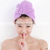 High Quality Quick Dry 100% Cotton Sop up Hair Towel thumbnail-1