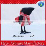 2015 Red and Black Animated Plush Christmas Ornament Crafts thumbnail-2