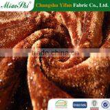 China Supplier Wholesale Crushed Velour Fabric