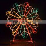 MAX134CM Latest new style with 3D rotating light christmas lights outdoor motif