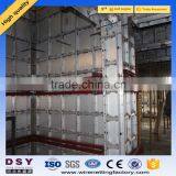 Concrete aluminum formwork System with fast installation