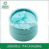 Light Green Round Small Bowknot Jewelry Gift Box