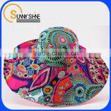 Sunny Shine Sombrero Tie Dyed Flower Bucket Hat Wholesale thumbnail-1
