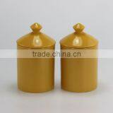 Natural Soy Scented Candle in Ceramic Jar With Matte Color thumbnail-5