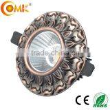 Guangdong Classic 12watt Led Downlight Recessed Led Lighting Housing With Led Light Warm White