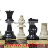 Basic Club Chess Pieces With 3 3/4" King