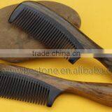Natural Ox Horn Green Sandalwood Wood Comb thumbnail-2