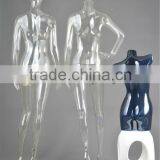 Transparent plastic PC mannequin