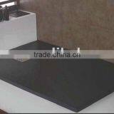 bespoke black granite bathroom design shower tray