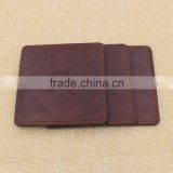 Promotion gifts custom square leather drink coasters