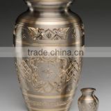 Adult size Brass cremation urns