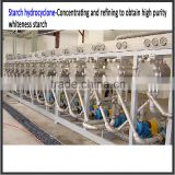 Electric driven automatic yuca starch processing machine