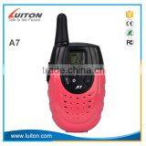 Luiton A7 22channels PMR FRS Kids Toy Walkie Talkie