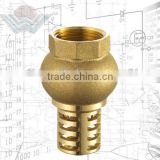 High quality brass casting foot valve