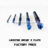 Liken700 Solid Carbide 68 Degree 2 Flutes Taper End Mill/milling Cutter thumbnail-3