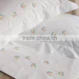 300 Thread Count Cotton Hand Embroidery Bed Sheet thumbnail-6