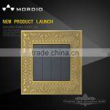 Mordio Zinc 4 Gang 1 Way Wall Switch