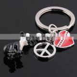 Cute Mini Australian Koalas Hard Pvc Zine Alloy Lover Key Ring