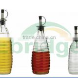 wholesale vinegar glass bottle sauce glass bottle with different size