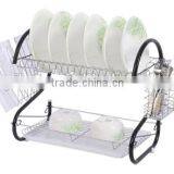 Household 2 Layer Dish Holding Rack thumbnail-3