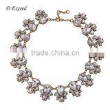 Website Wholesale Clear Stone Chain Necklace Jewellery