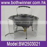 9 Pcs Camping Stove Outdoor Windshield thumbnail-1