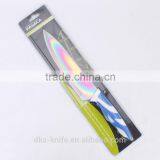 TC1301CDB New Designed Double Blister Titanium Non-stick Coating 8 Inch Chef Knife With Knife Sheath Colored Kitchen Knife thumbnail-1